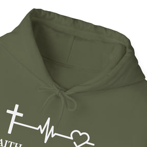 Faith Hope and Love Unisex Heavy Blend™ Hooded Sweatshirt