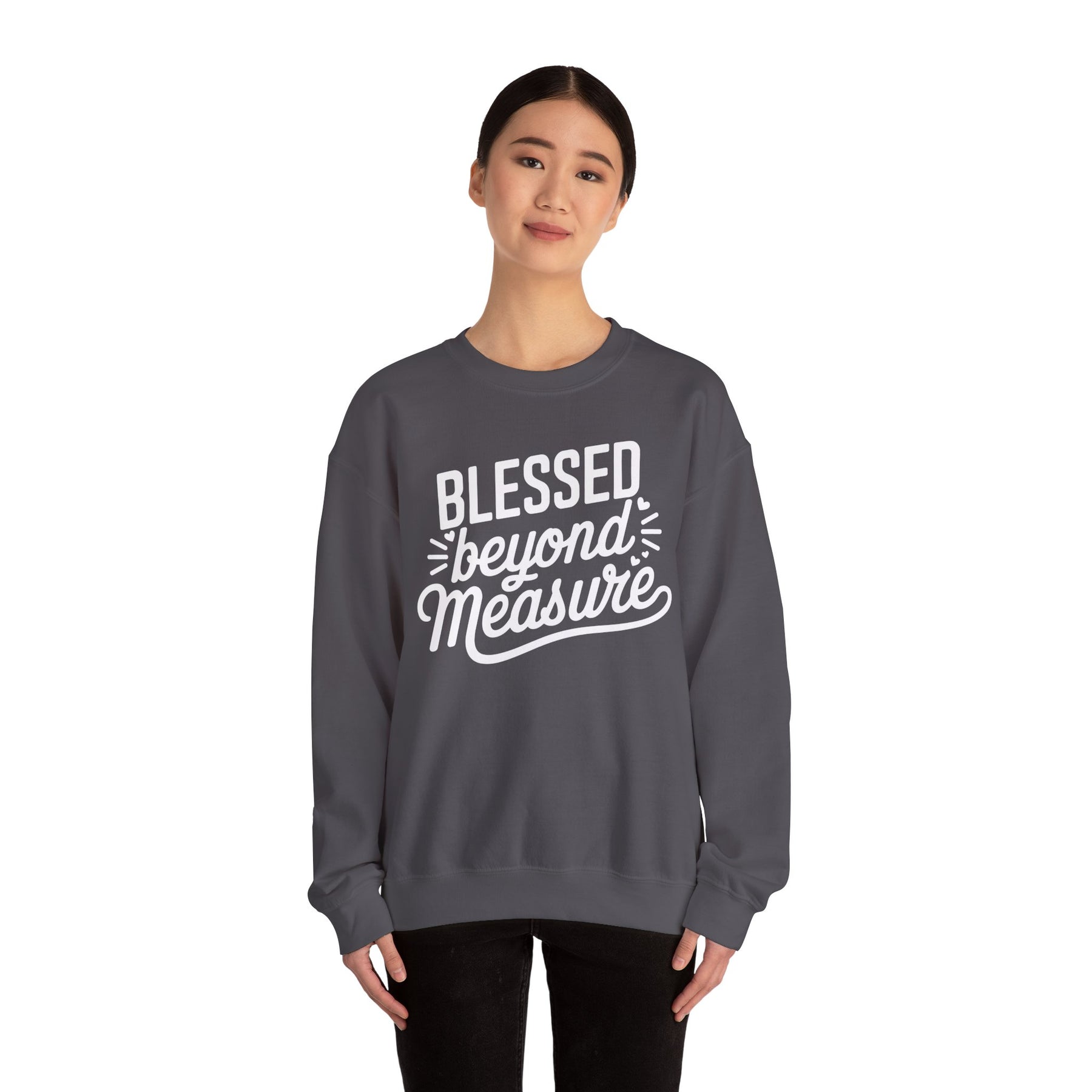 Blessed beyond Measure Unisex Heavy Blend™ Crewneck Sweatshirt