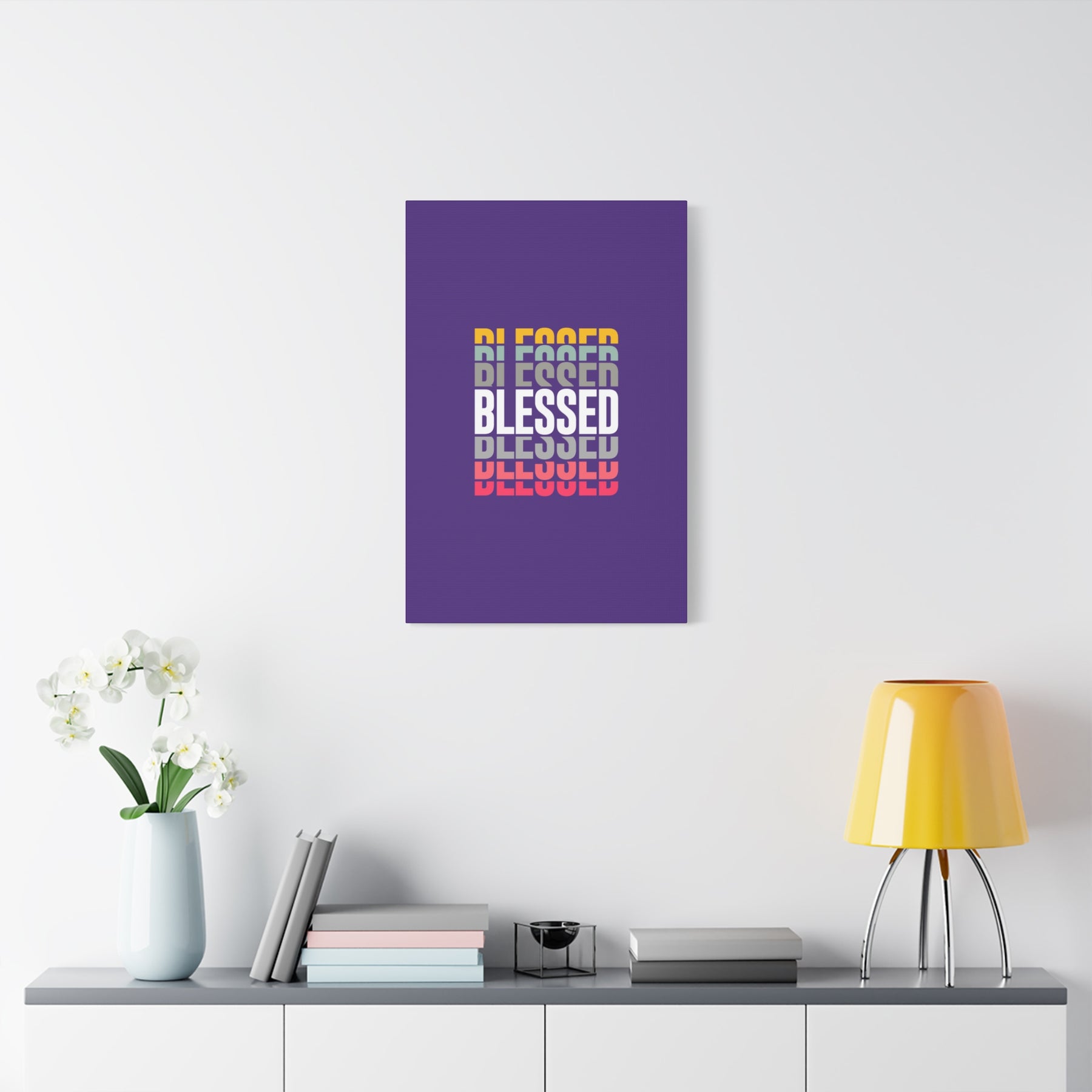 Blessed Matte Canvas, Stretched, 1.25"