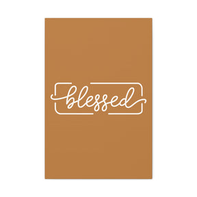 Blessed Matte Canvas, Stretched, 1.25"