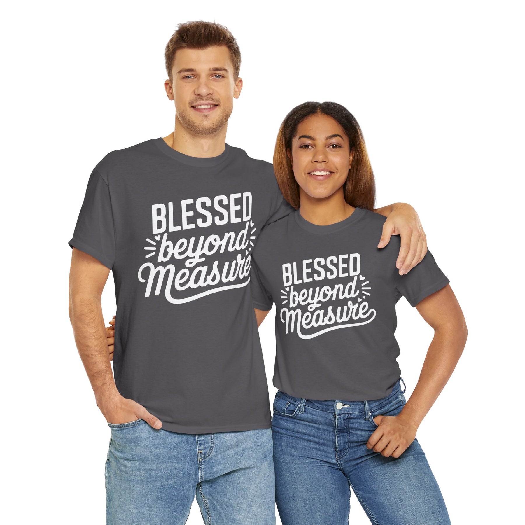 Blessed beyond measure Unisex Heavy Cotton Tee