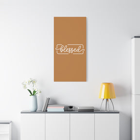 Blessed Matte Canvas, Stretched, 1.25"