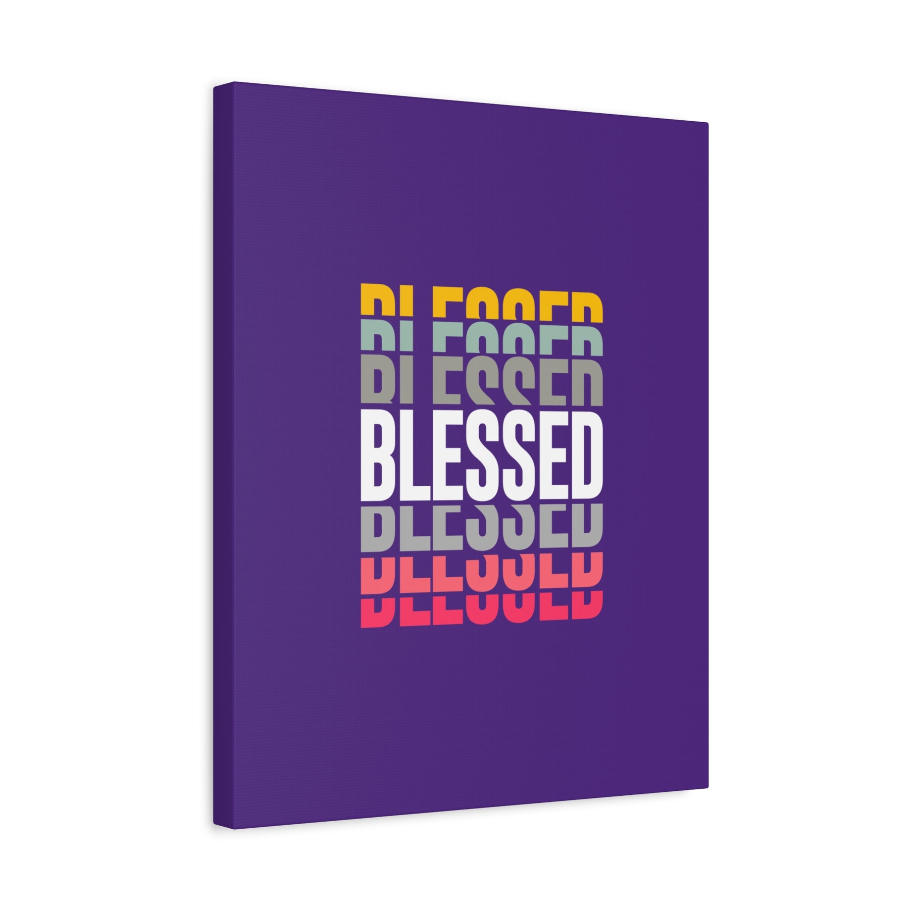 Blessed Matte Canvas, Stretched, 1.25"