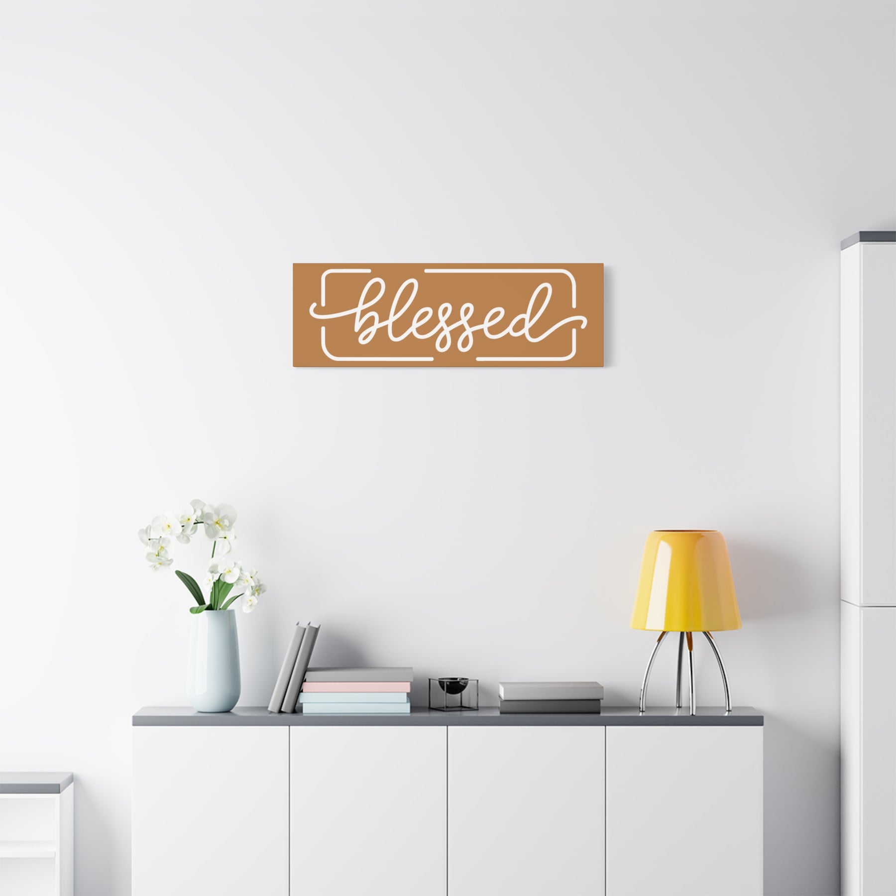 Blessed Matte Canvas, Stretched, 1.25"