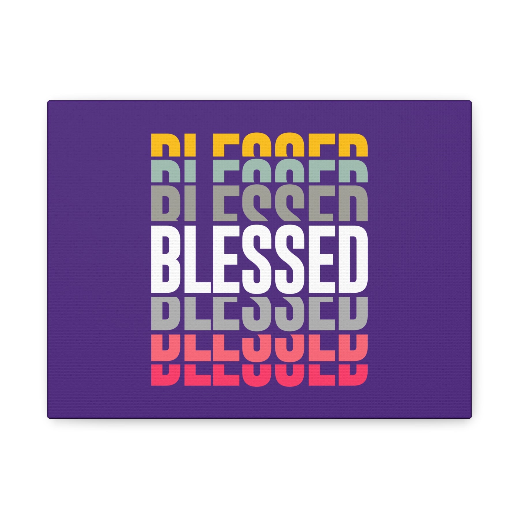 Blessed Matte Canvas, Stretched, 1.25"