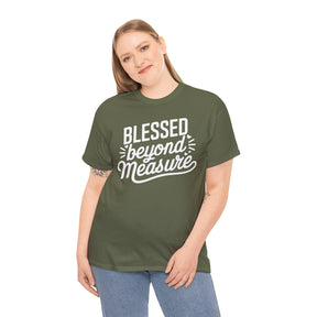 Blessed beyond measure Unisex Heavy Cotton Tee