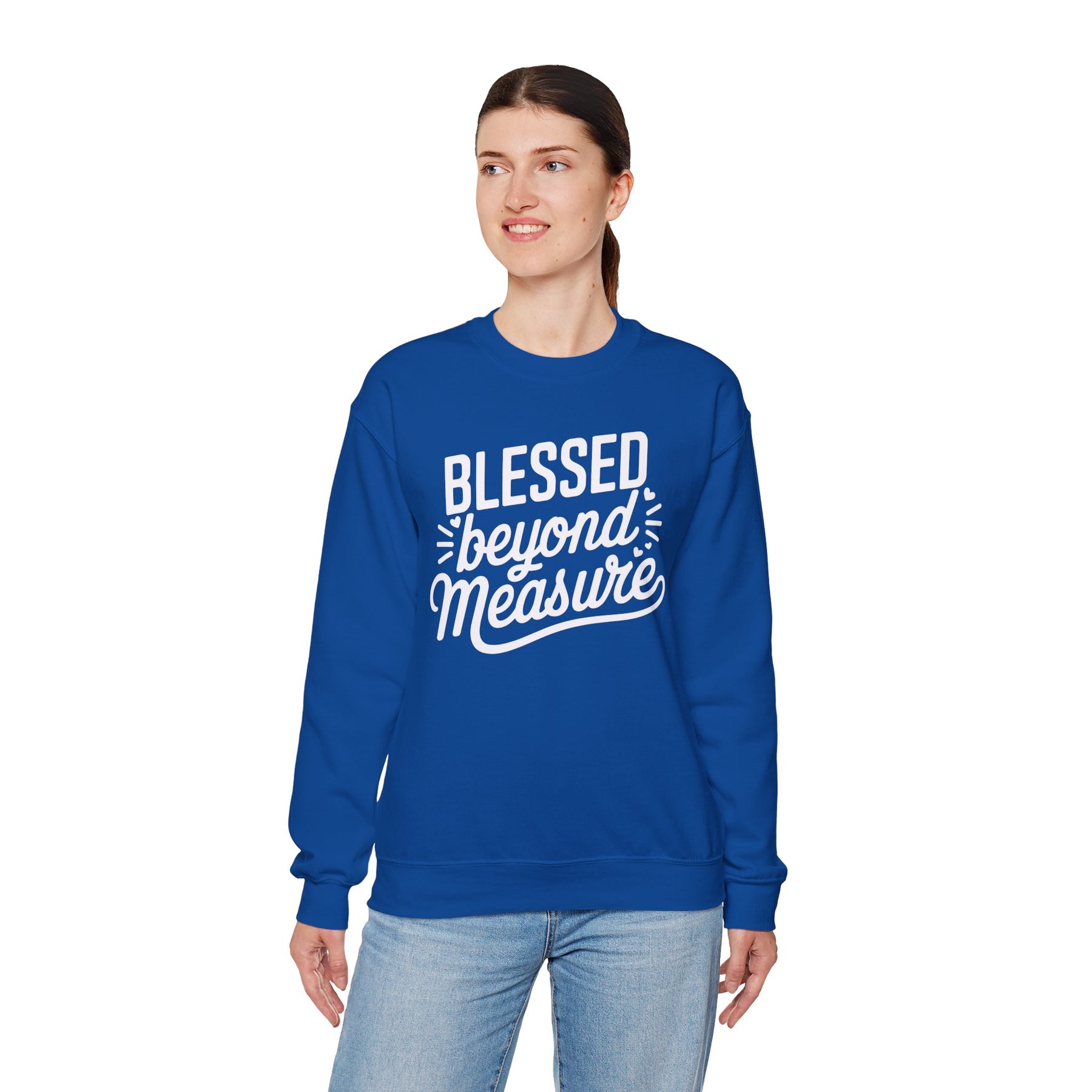 Blessed beyond Measure Unisex Heavy Blend™ Crewneck Sweatshirt