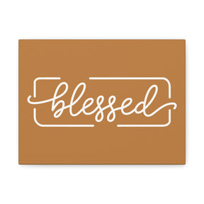 Blessed Matte Canvas, Stretched, 1.25"