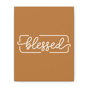 Blessed Matte Canvas, Stretched, 1.25"