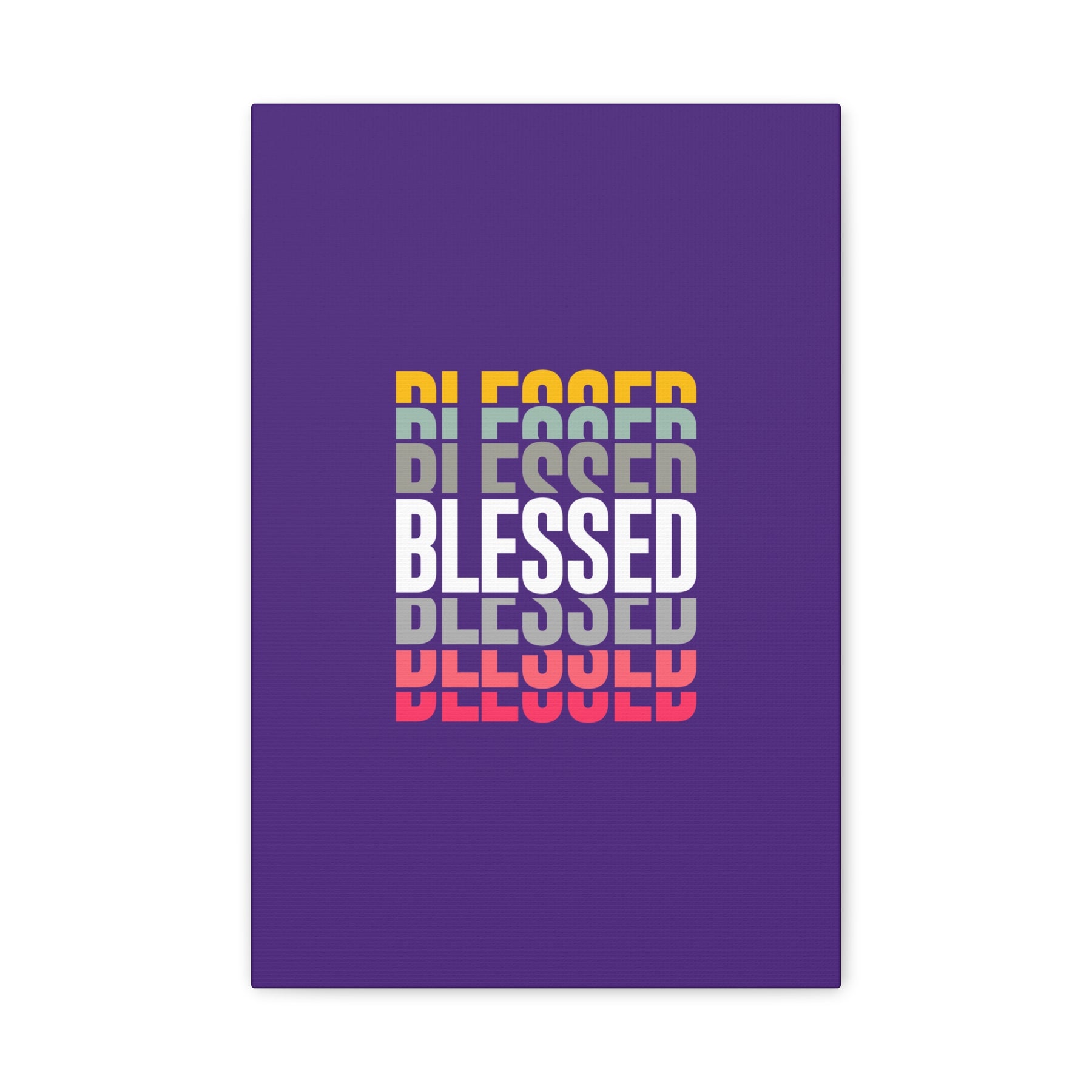 Blessed Matte Canvas, Stretched, 1.25"