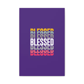 Blessed Matte Canvas, Stretched, 1.25"