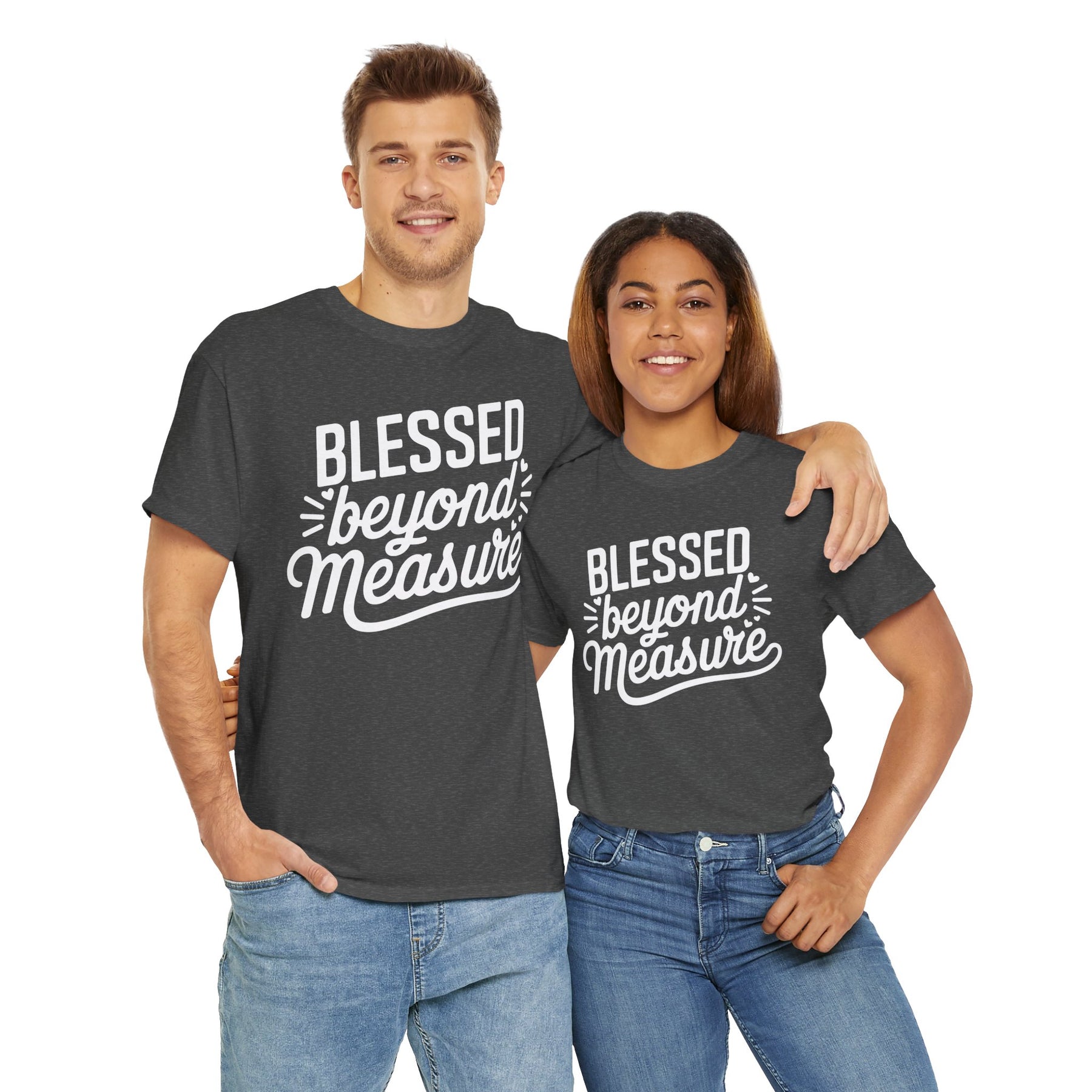 Blessed beyond measure Unisex Heavy Cotton Tee