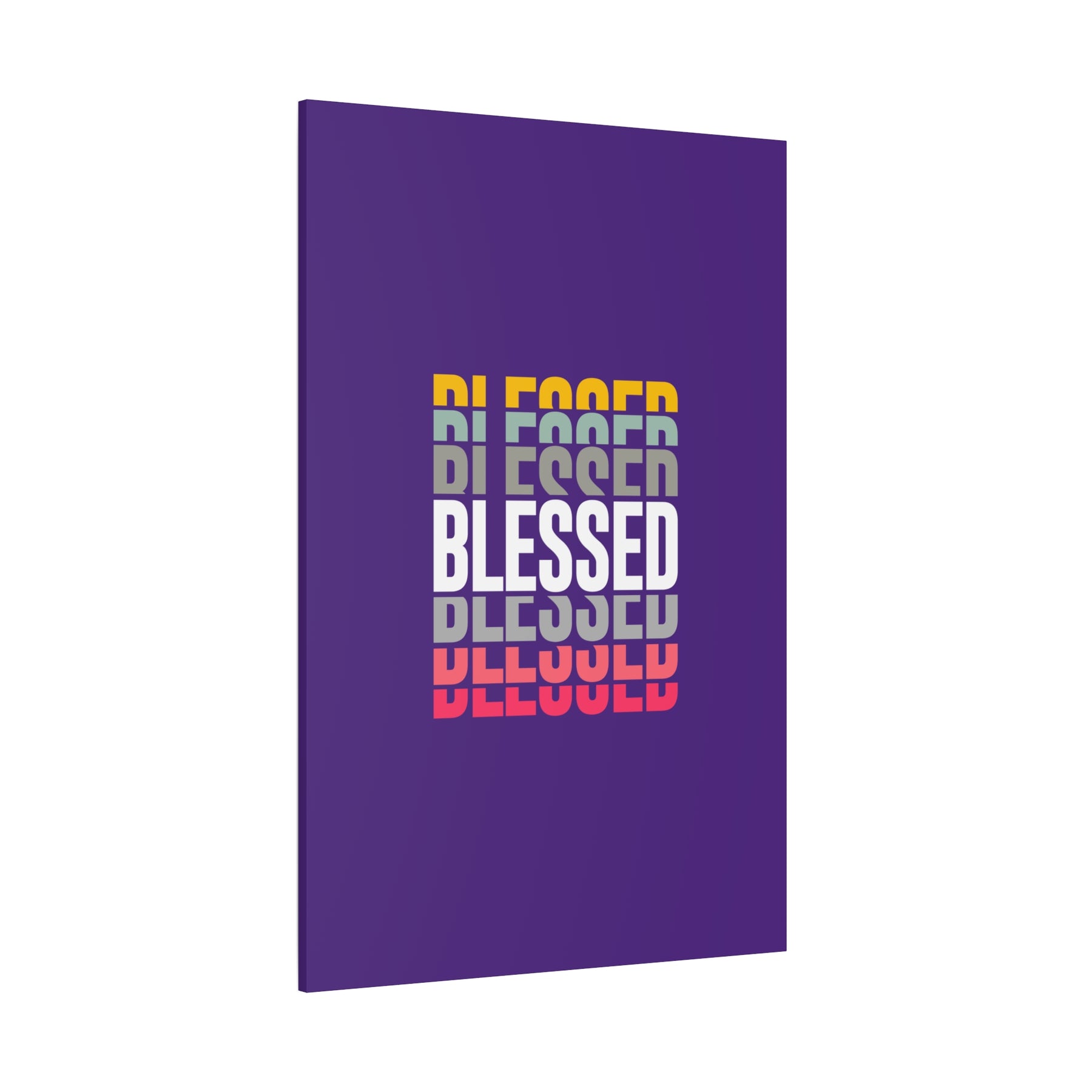 Blessed Matte Canvas, Stretched, 1.25"