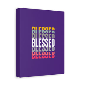 Blessed Matte Canvas, Stretched, 1.25"