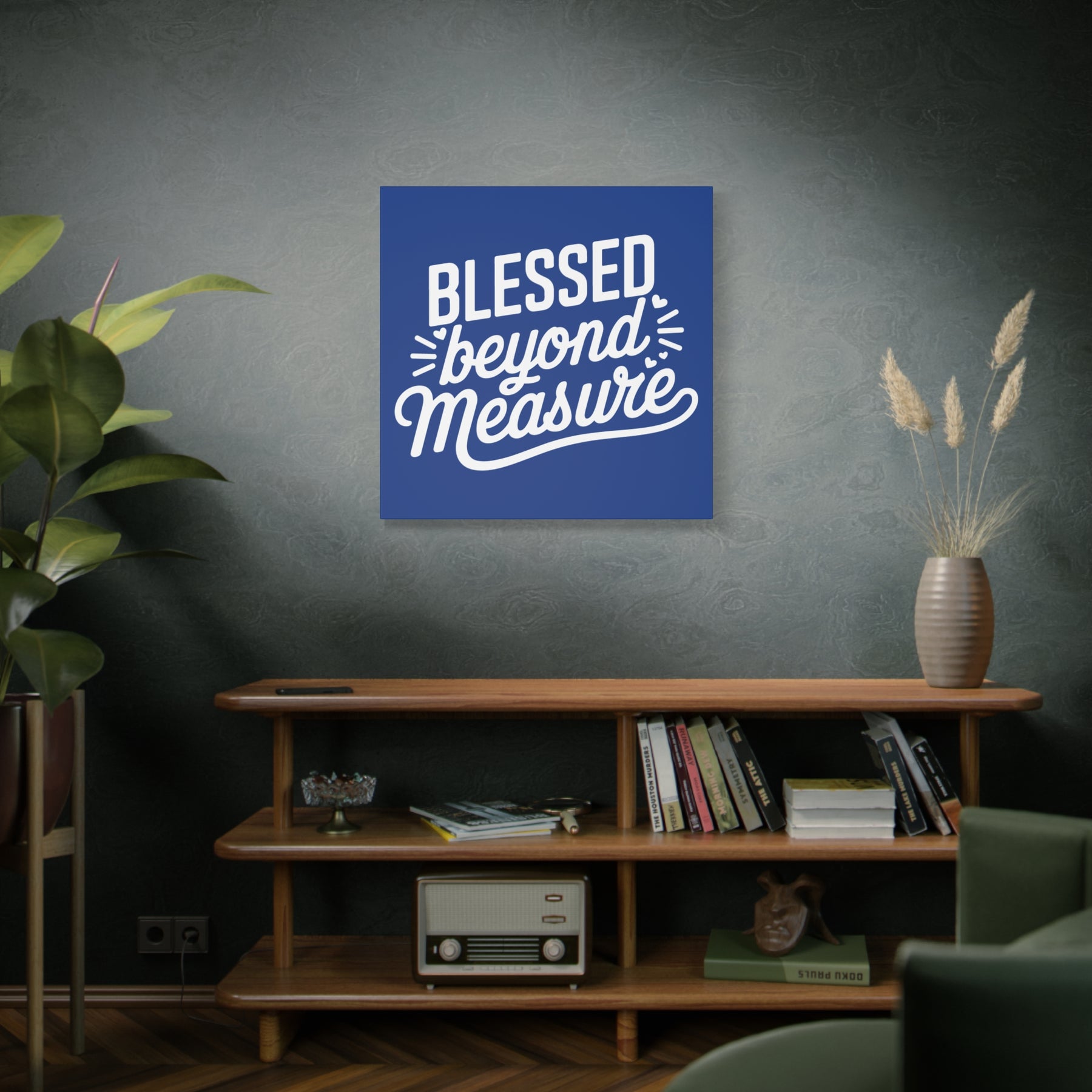 Blessed beyond Measure Matte Canvas, Stretched, 1.25"