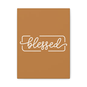 Blessed Matte Canvas, Stretched, 1.25"