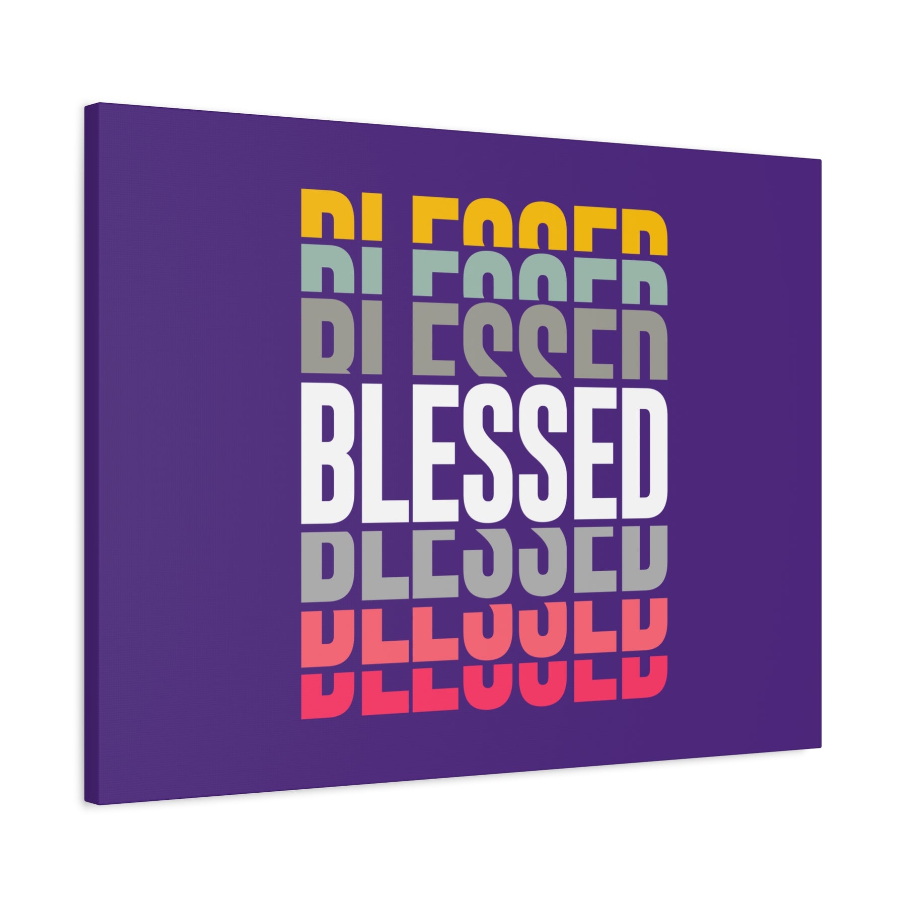 Blessed Matte Canvas, Stretched, 1.25"