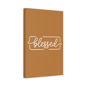 Blessed Matte Canvas, Stretched, 1.25"