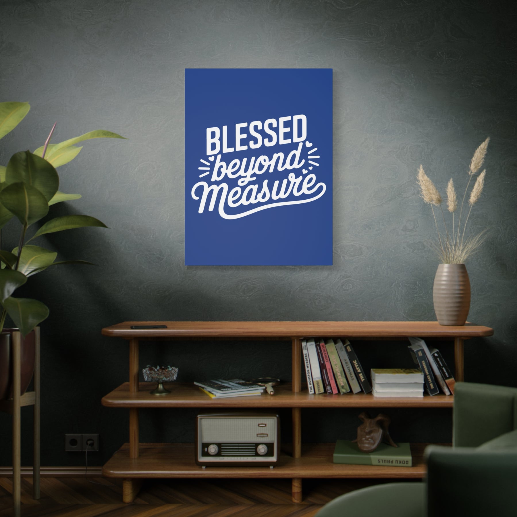 Blessed beyond Measure Matte Canvas, Stretched, 1.25"