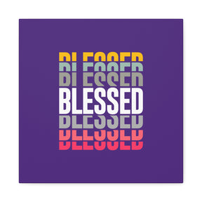 Blessed Matte Canvas, Stretched, 1.25"