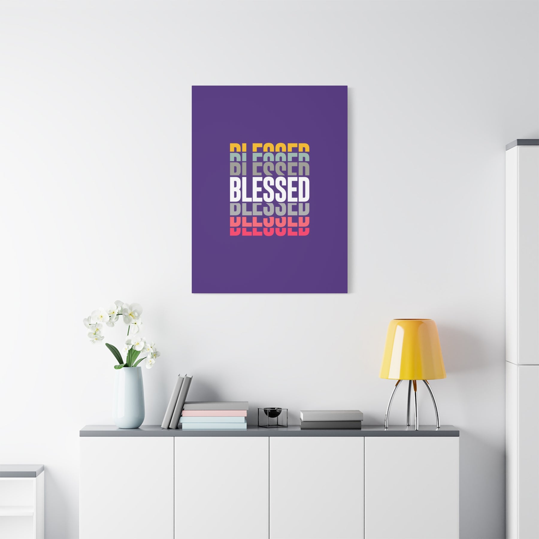 Blessed Matte Canvas, Stretched, 1.25"