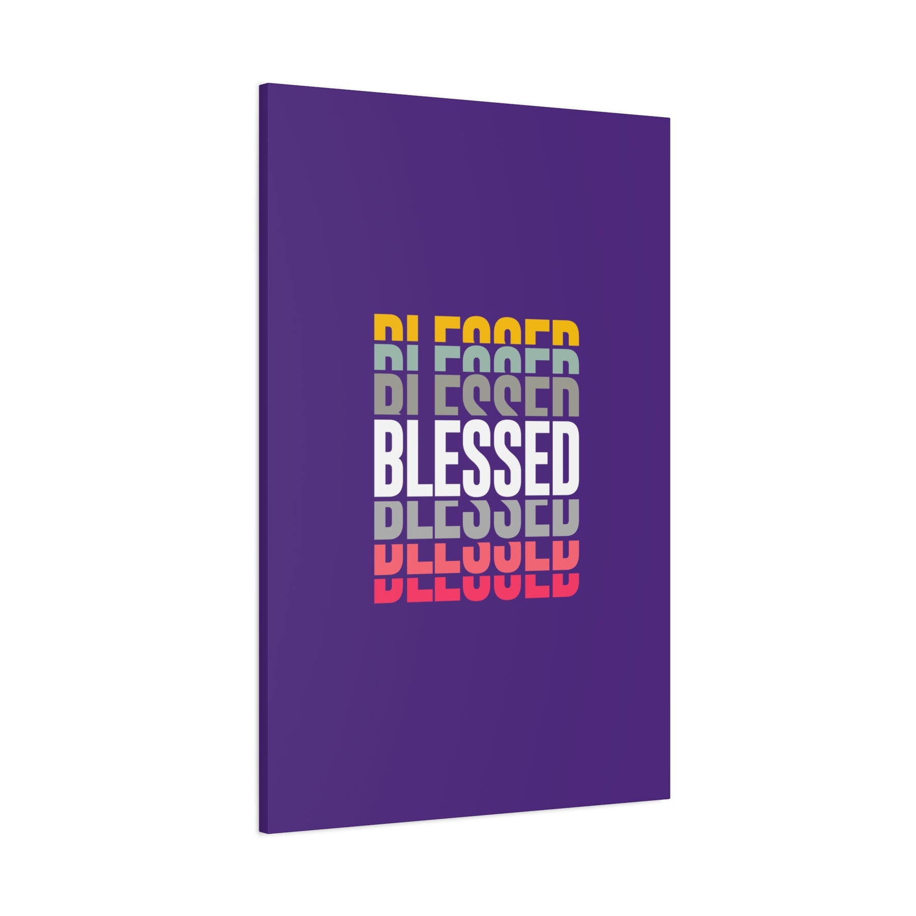 Blessed Matte Canvas, Stretched, 1.25"