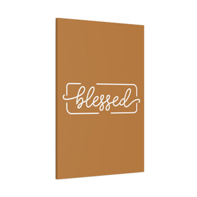 Blessed Matte Canvas, Stretched, 1.25"