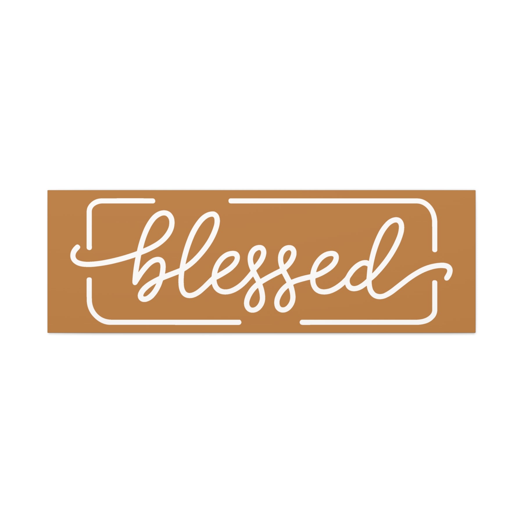 Blessed Matte Canvas, Stretched, 1.25"