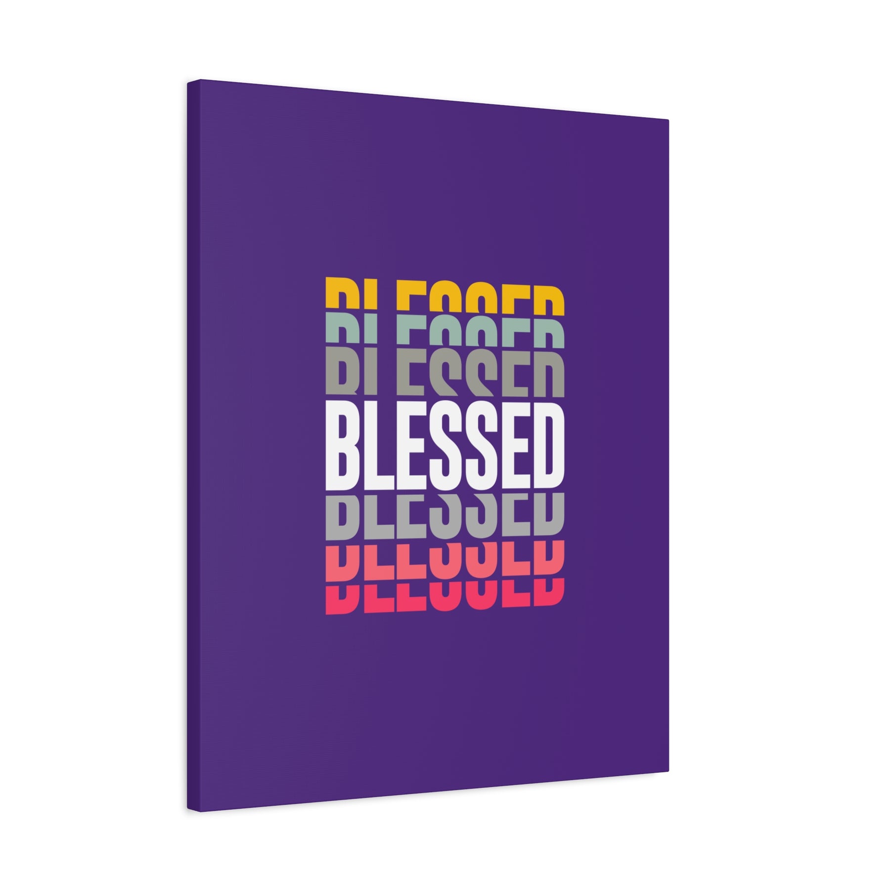 Blessed Matte Canvas, Stretched, 1.25"