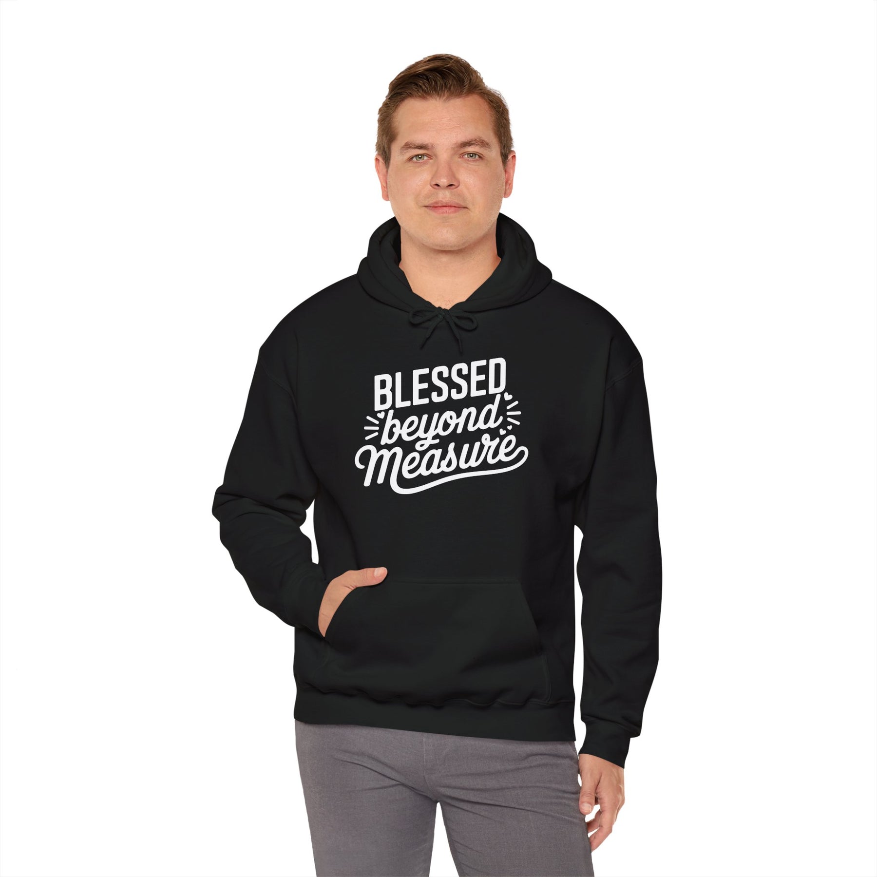 Blessed beyond Measure Unisex Heavy Blend™ Hooded Sweatshirt