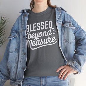 Blessed beyond measure Unisex Heavy Cotton Tee