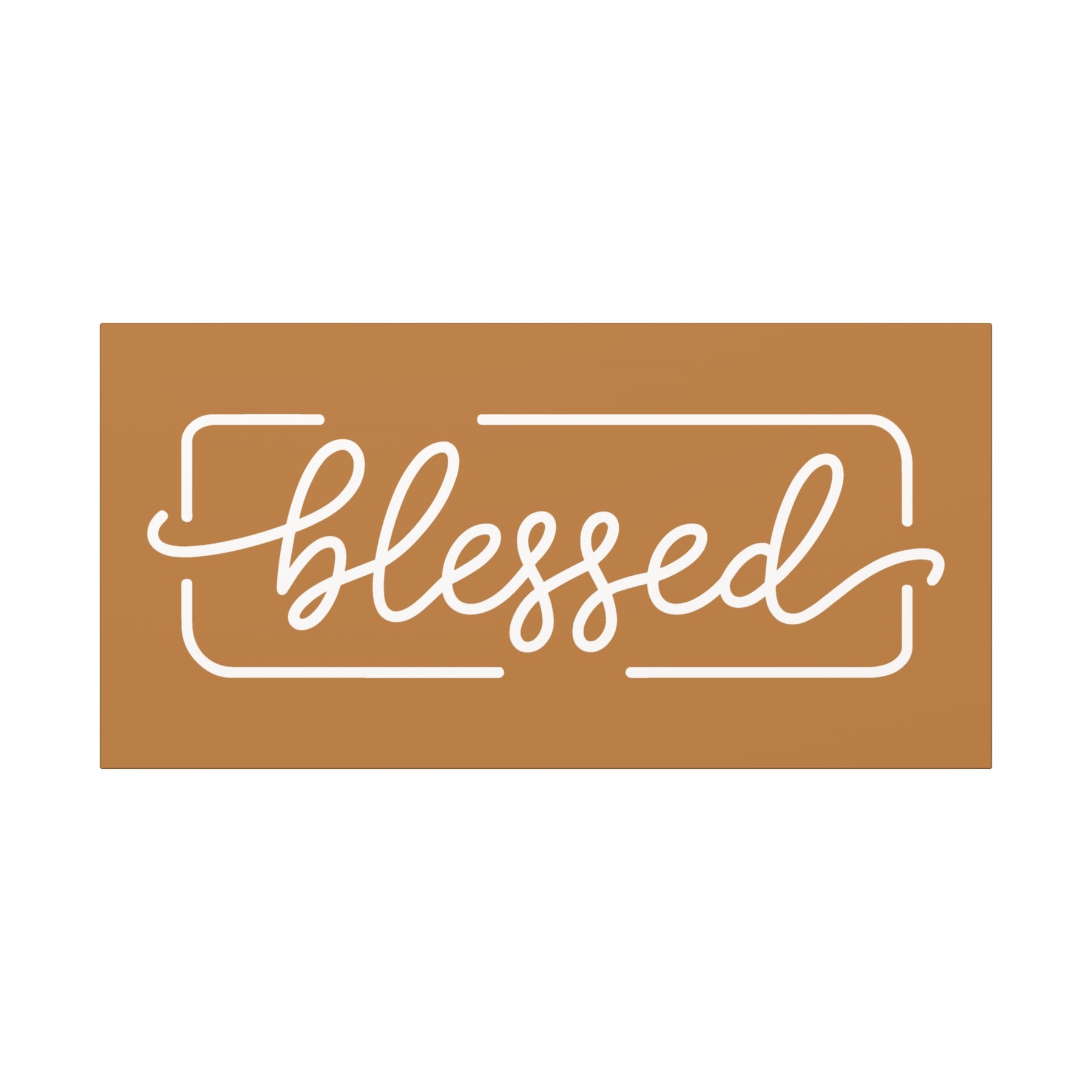 Blessed Matte Canvas, Stretched, 1.25"