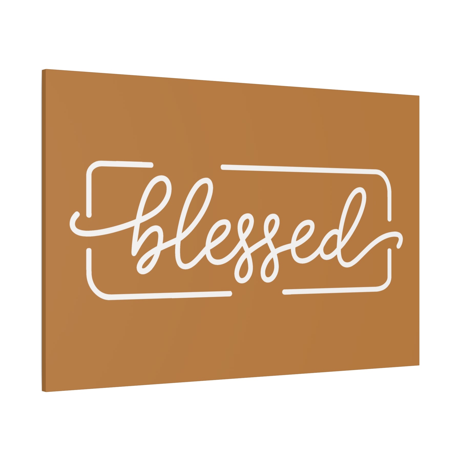 Blessed Matte Canvas, Stretched, 1.25"