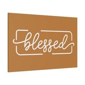 Blessed Matte Canvas, Stretched, 1.25"