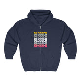 Blessed Unisex Heavy Blend™ Full Zip Hooded Sweatshirt