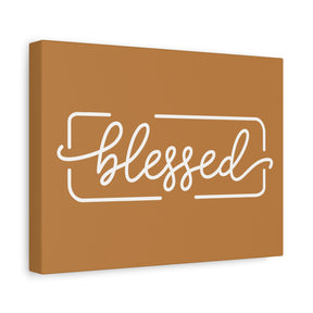 Blessed Matte Canvas, Stretched, 1.25"