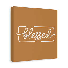 Blessed Matte Canvas, Stretched, 1.25"