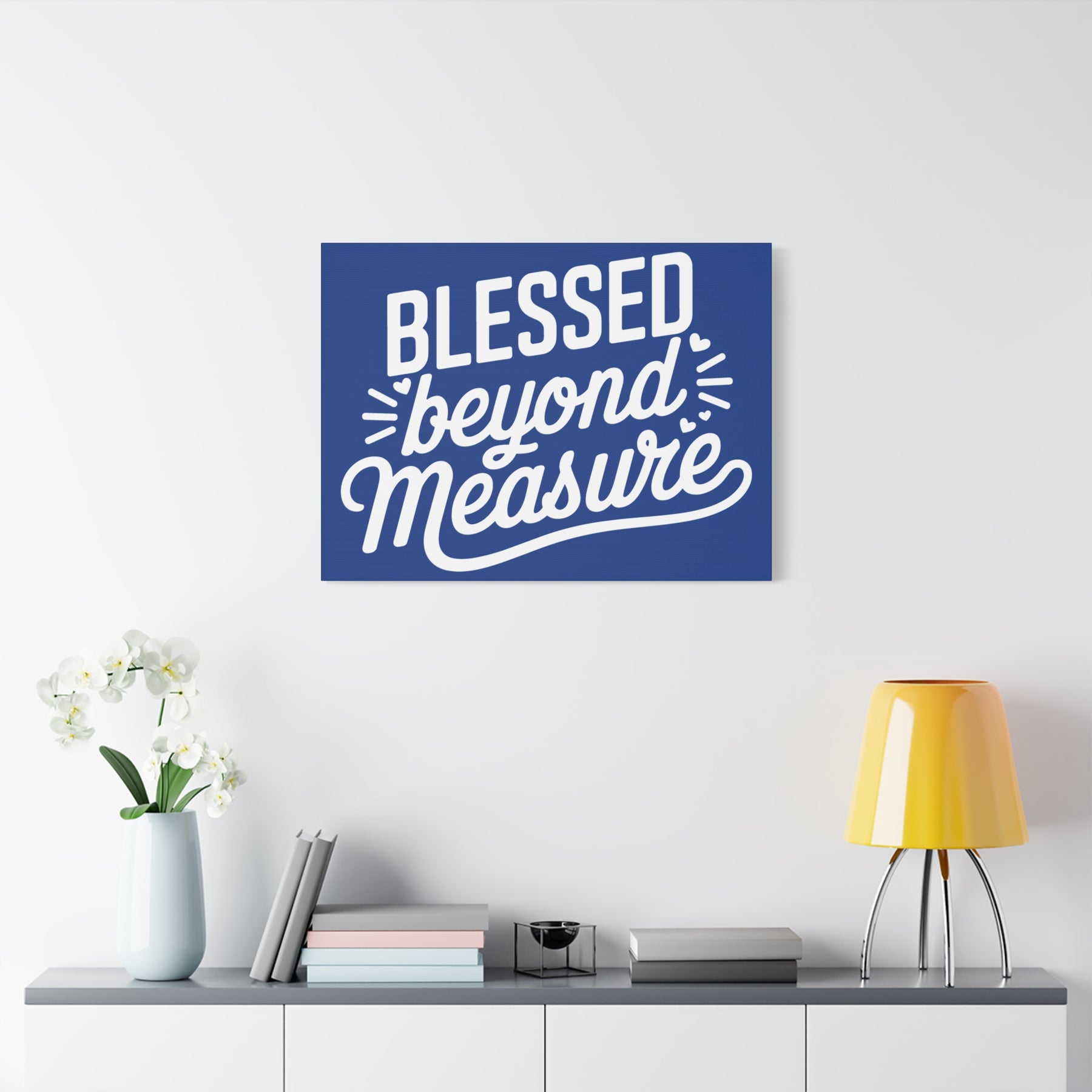 Blessed beyond Measure Matte Canvas, Stretched, 1.25"