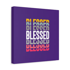 Blessed Matte Canvas, Stretched, 1.25"