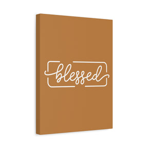 Blessed Matte Canvas, Stretched, 1.25"