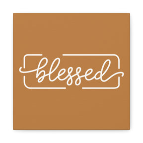 Blessed Matte Canvas, Stretched, 1.25"