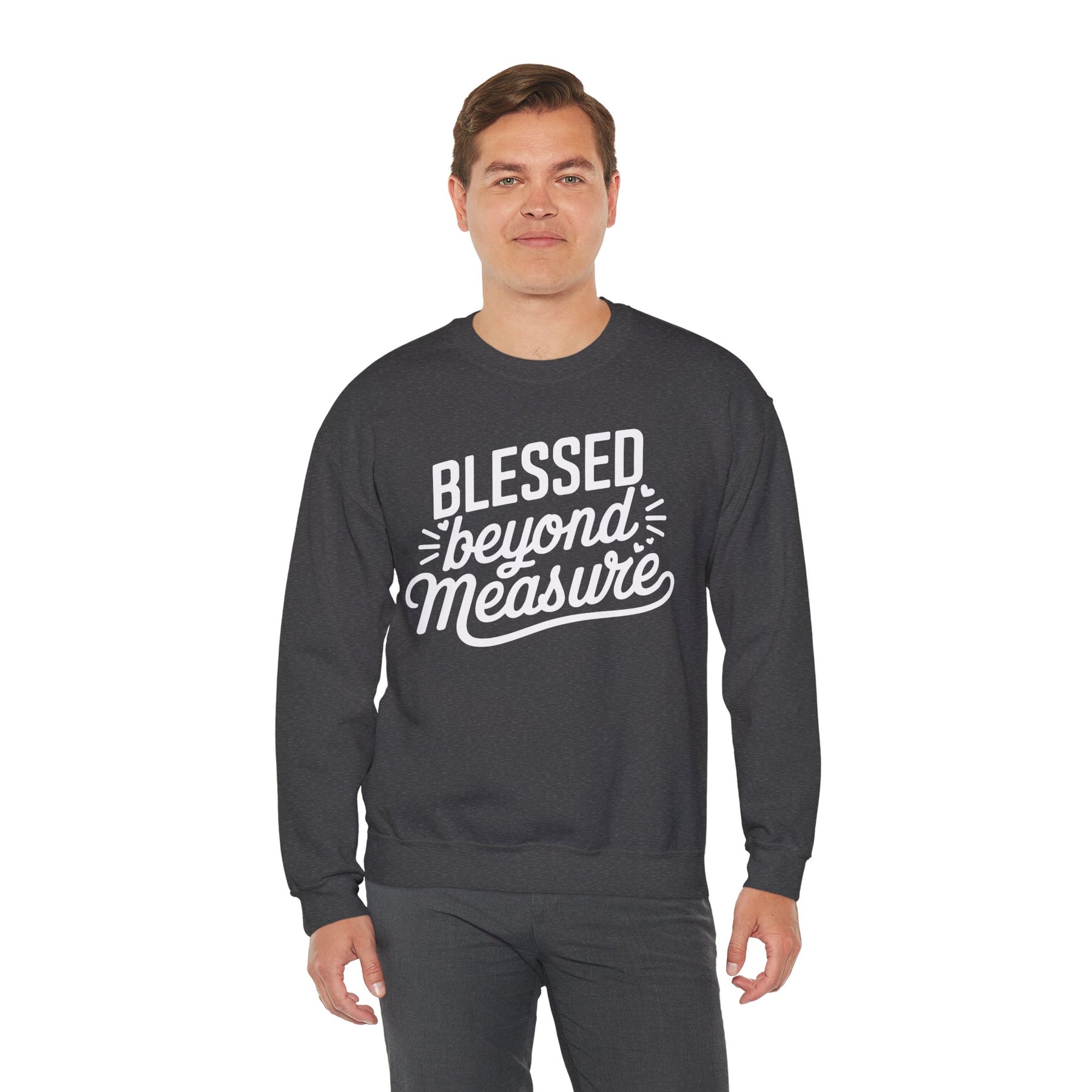 Blessed beyond Measure Unisex Heavy Blend™ Crewneck Sweatshirt