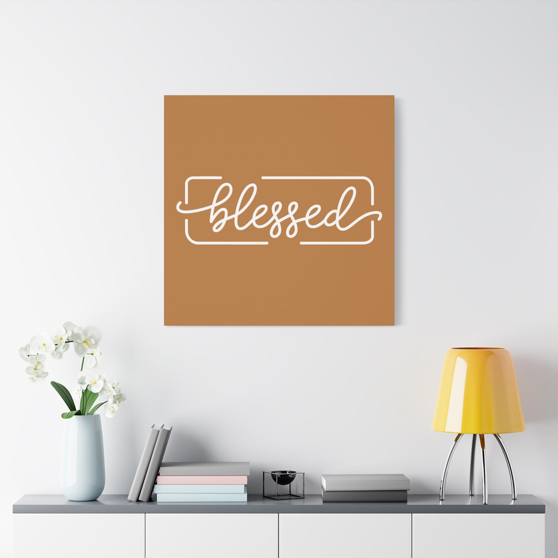 Blessed Matte Canvas, Stretched, 1.25"