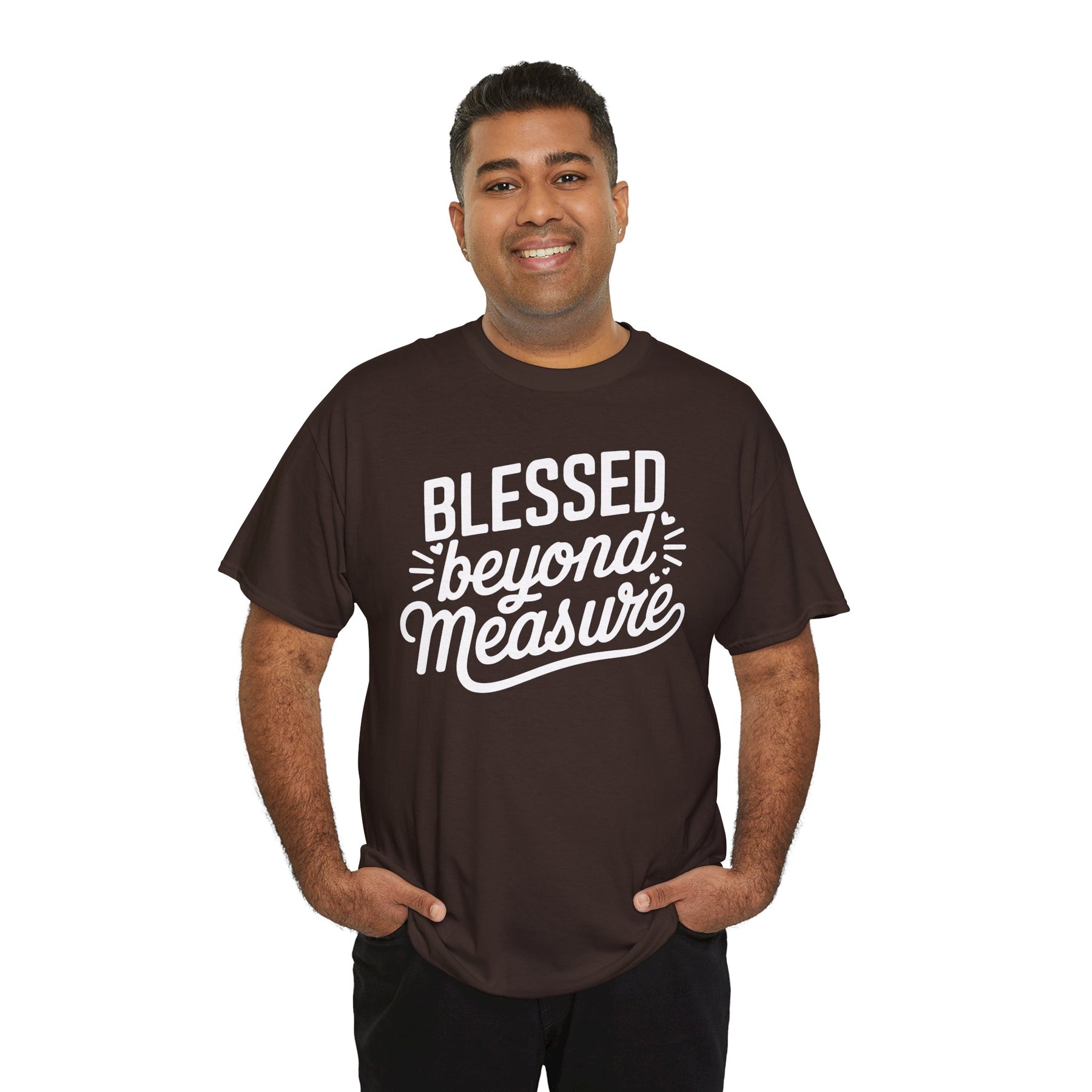 Blessed beyond measure Unisex Heavy Cotton Tee