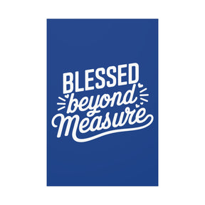 Blessed beyond Measure Matte Canvas, Stretched, 1.25"