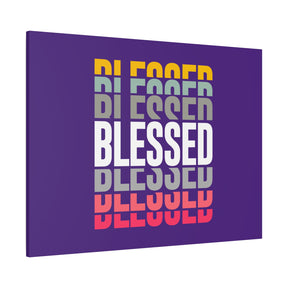 Blessed Matte Canvas, Stretched, 1.25"