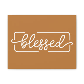 Blessed Matte Canvas, Stretched, 1.25"