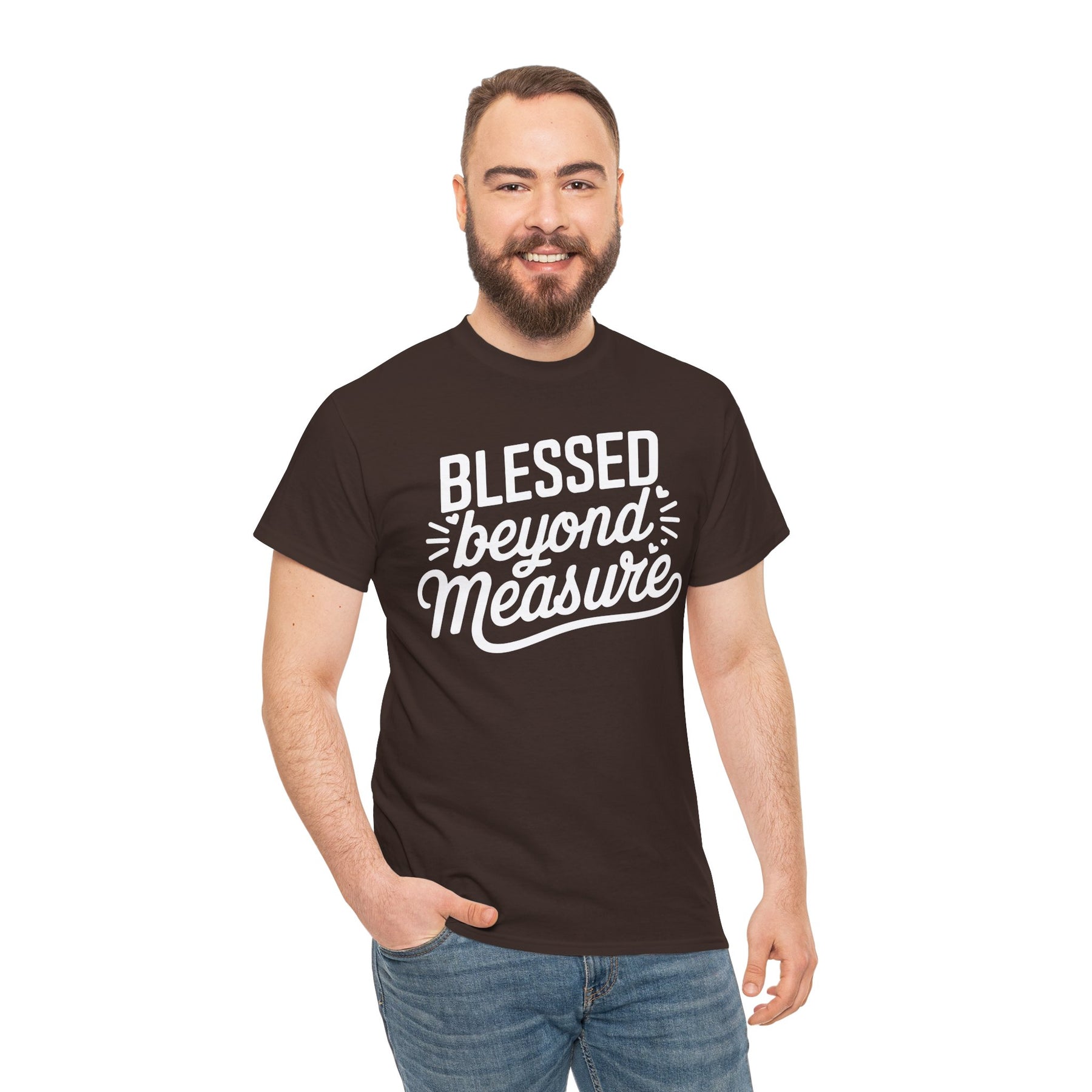 Blessed beyond measure Unisex Heavy Cotton Tee