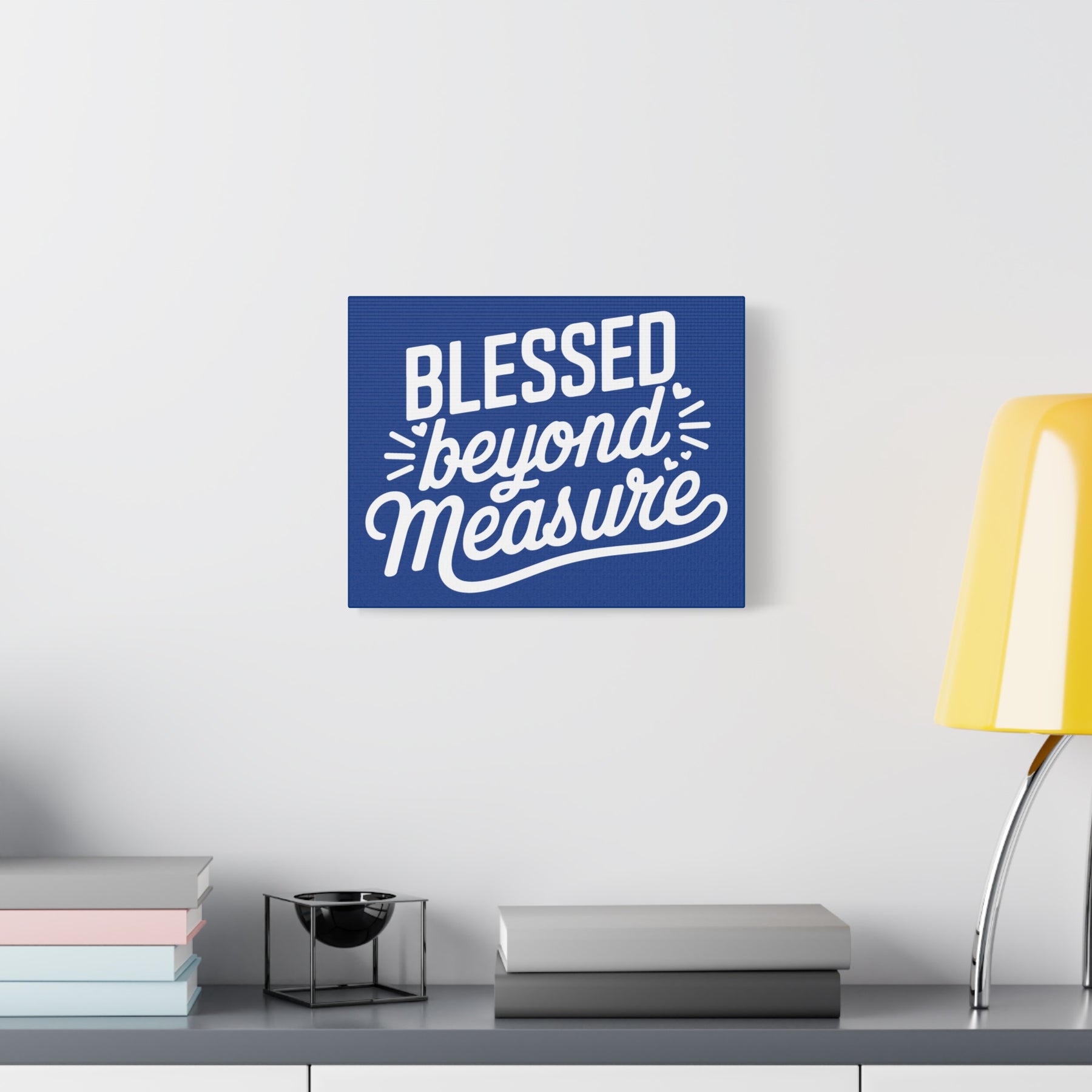 Blessed beyond Measure Matte Canvas, Stretched, 1.25"