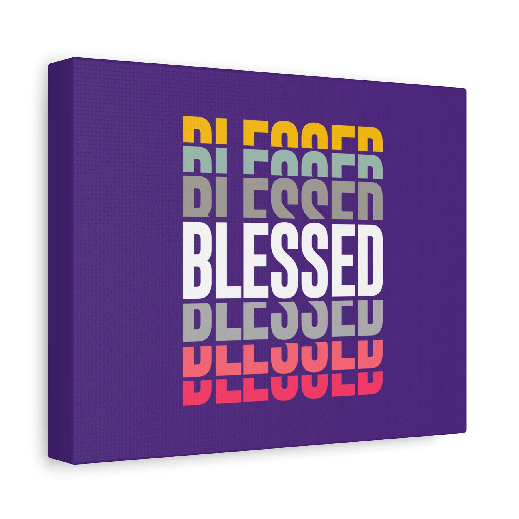 Blessed Matte Canvas, Stretched, 1.25"